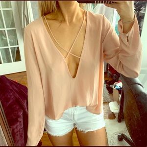 Long sleeve blouse
